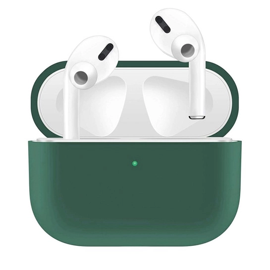 Чехол Silicone Case for AirPods Pro Dark Green