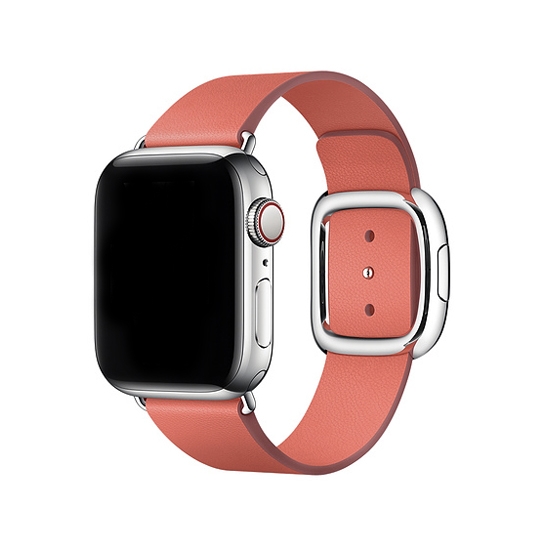 Ремінець Apple Modern Buckle Band Medium for Apple Watch 38mm/40mm Pink Citrus - ціна, характеристики, відгуки, розстрочка, фото 1