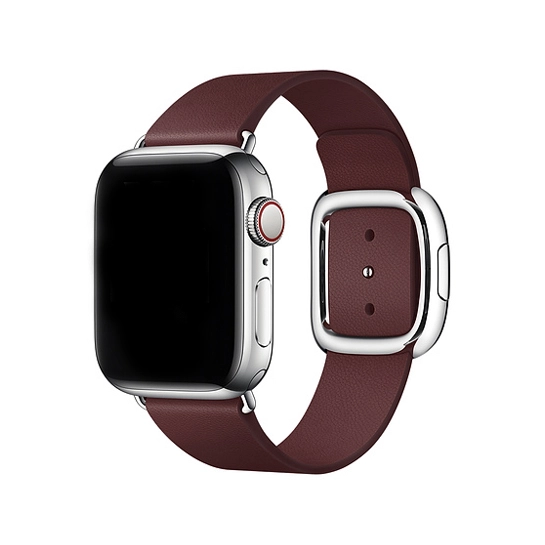 Ремешок Apple Modern Buckle Band Medium for Apple Watch 38mm/40mm Garnet