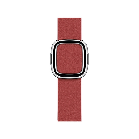 Ремінець Apple Modern Buckle Band Medium for Apple Watch 38mm/40mm Scarlet - ціна, характеристики, відгуки, розстрочка, фото 3