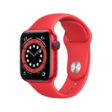 Смарт-часы Apple Watch Series 6 + LTE 40mm (PRODUCT)RED Aluminum Case with Red Sport Band