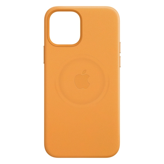 Чохол Apple Leather Case with MagSafe for iPhone 12/12 Pro California Poppy - ціна, характеристики, відгуки, розстрочка, фото 2