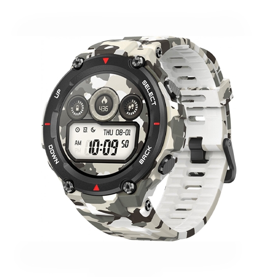 Смарт-часы Amazfit T-Rex Camo Green Global - цена, характеристики, отзывы, рассрочка, фото 1