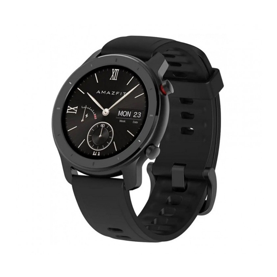 Смарт-годинник Amazfit GTR 42 Black - ціна, характеристики, відгуки, розстрочка, фото 1
