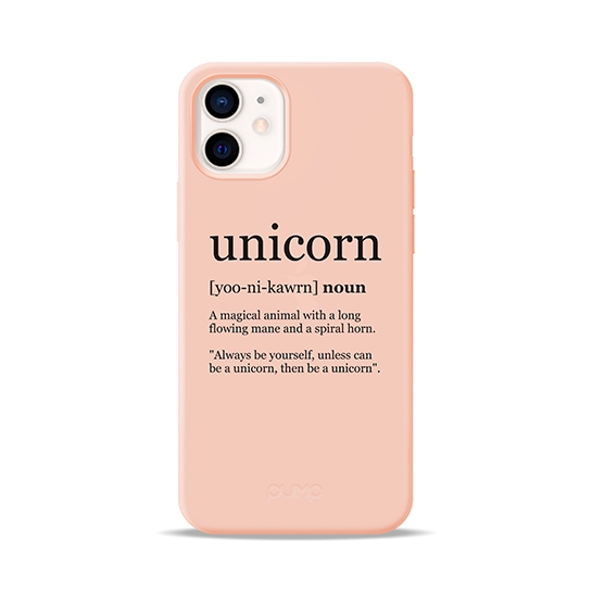 Чехол Pump Silicone Minimalistic Case for iPhone 12 mini Unicorn Wiki # - цена, характеристики, отзывы, рассрочка, фото 1