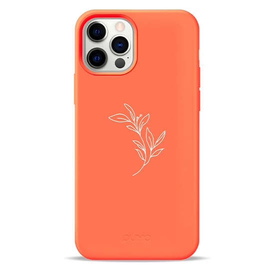 Чехол Pump Silicone Minimalistic Case for iPhone 12/12 Pro Flower Branch # - цена, характеристики, отзывы, рассрочка, фото 1