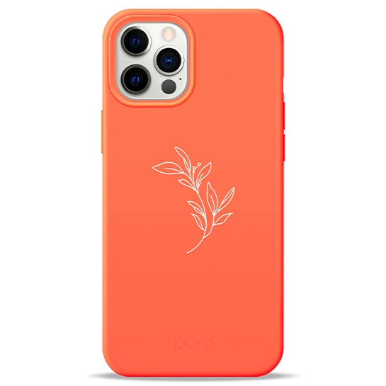 Чохол Pump Silicone Minimalistic Case for iPhone 12 Pro Max Flower Branch #