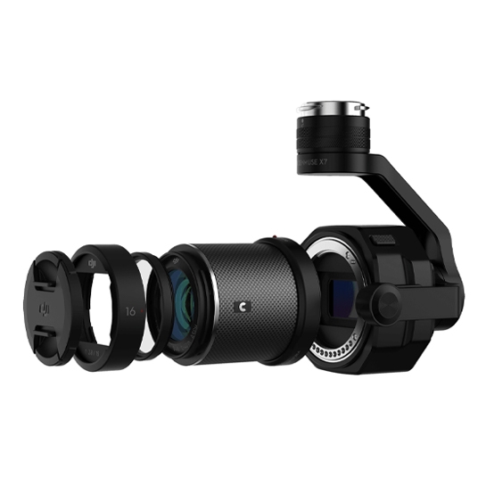 Підвіс з камерой DJI Zenmuse X7 - ціна, характеристики, відгуки, розстрочка, фото 3