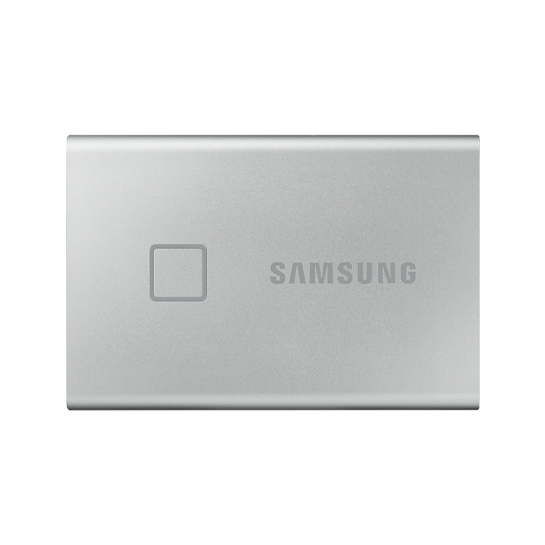 SSD накопичувач SAMSUNG T7 Touch 2TB USB 3.2 Silver - ціна, характеристики, відгуки, розстрочка, фото 1