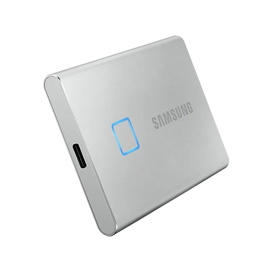 SSD накопичувач SAMSUNG T7 Touch 2TB USB 3.2 Silver - ціна, характеристики, відгуки, розстрочка, фото 3