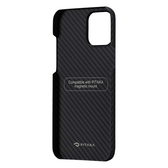 Чехол Pitaka MagEZ Plain Case for iPhone 12 Pro Black/Grey - цена, характеристики, отзывы, рассрочка, фото 2