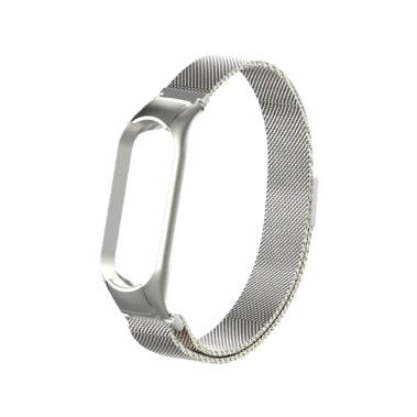 Ремінець для браслета Xiaomi Metal Milanese Mi Band 5 Silver - цена, характеристики, отзывы, рассрочка, фото 1