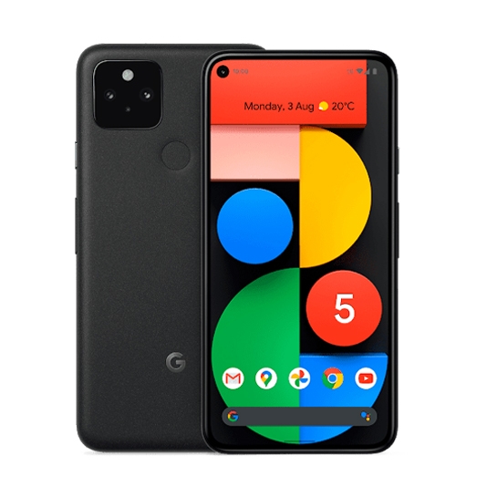 Смартфон Google Pixel 5 8/128GB Just Black - ціна, характеристики, відгуки, розстрочка, фото 1