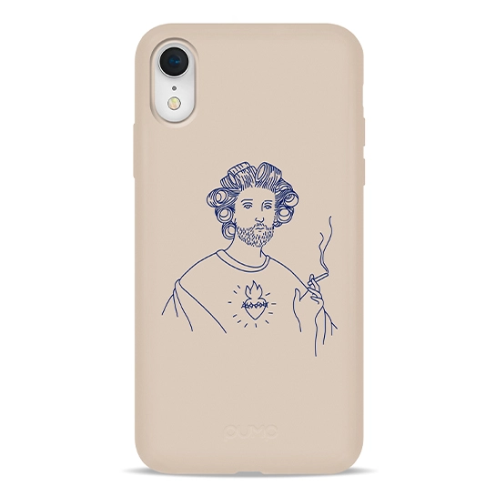 Чохол Pump Silicone Minimalistic Case for iPhone XR Hipster Smoke #