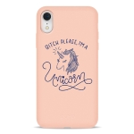 Чехол Pump Silicone Minimalistic Case for iPhone XR Unicorn Girl #