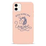 Чохол Pump Silicone Minimalistic Case for iPhone 11 Unicorn Girl #