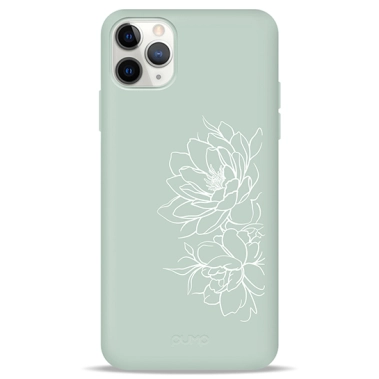 Чохол Pump Silicone Minimalistic Case for iPhone 11 Pro Max Floral # - цена, характеристики, отзывы, рассрочка, фото 1