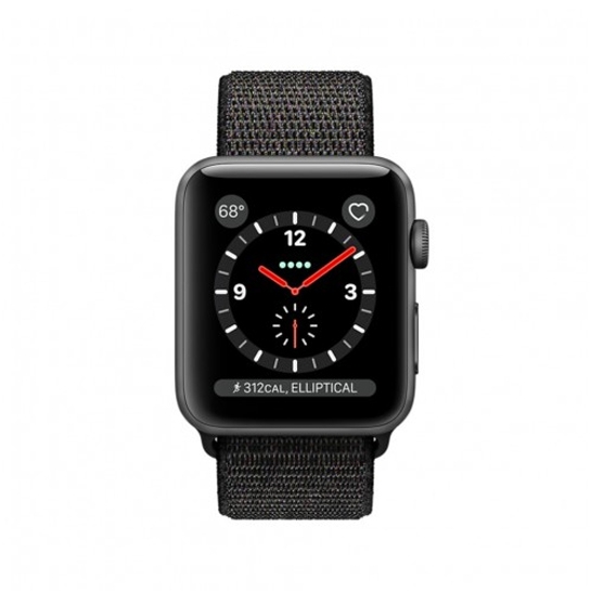 Смарт Годинник Apple Watch Series 3 + LTE 38mm Space Gray Aluminum Case with Black Sport Loop - ціна, характеристики, відгуки, розстрочка, фото 2