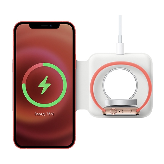 Бездротовий зарядний пристрій Apple MagSafe Duo Charger - ціна, характеристики, відгуки, розстрочка, фото 5