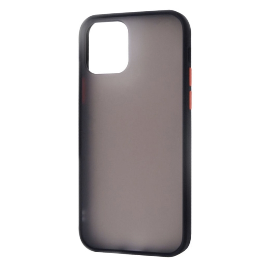 Чехол Shadow Matte TPU Case for iPhone 12/12 Pro Black - цена, характеристики, отзывы, рассрочка, фото 1