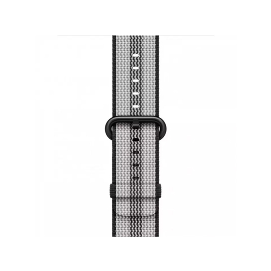 Ремінець Woven Nylon Band for Apple Watch 38mm/40mm Black Stripe - ціна, характеристики, відгуки, розстрочка, фото 3