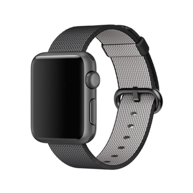 Ремешок Woven Nylon Band for Apple Watch 38mm/40mm Black - цена, характеристики, отзывы, рассрочка, фото 1
