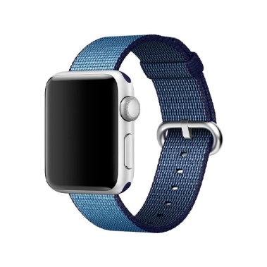 Ремешок Woven Nylon Band for Apple Watch 38mm/40mm Navy/Tahoe Blue - цена, характеристики, отзывы, рассрочка, фото 1