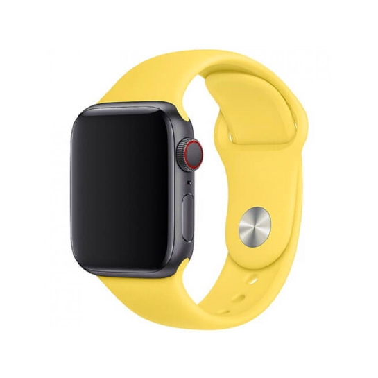 Ремінець Apple Sport Band for Apple Watch 38mm/40mm Canary Yellow - ціна, характеристики, відгуки, розстрочка, фото 1