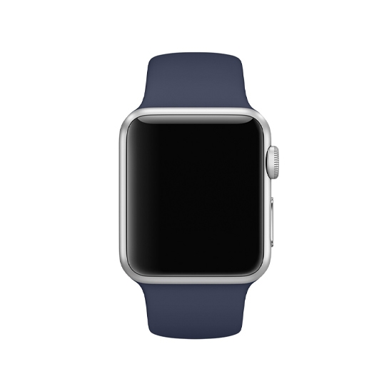 Ремінець Apple Sport Band for Apple Watch 38mm/40mm Midnight Blue - ціна, характеристики, відгуки, розстрочка, фото 2