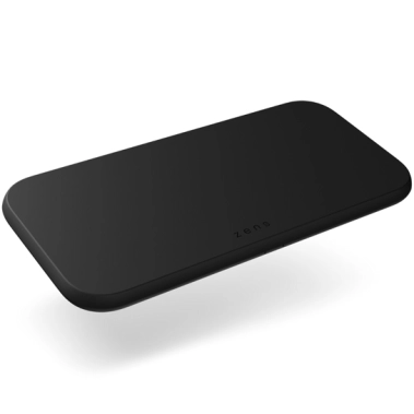 Бездротовий зарядний пристрій ZENS Dual Fast Wireless Charger 20W Black - цена, характеристики, отзывы, рассрочка, фото 1