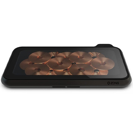 Бездротовий зарядний пристрій ZENS Liberty Glass Wireless Charger 30W Black - цена, характеристики, отзывы, рассрочка, фото 1