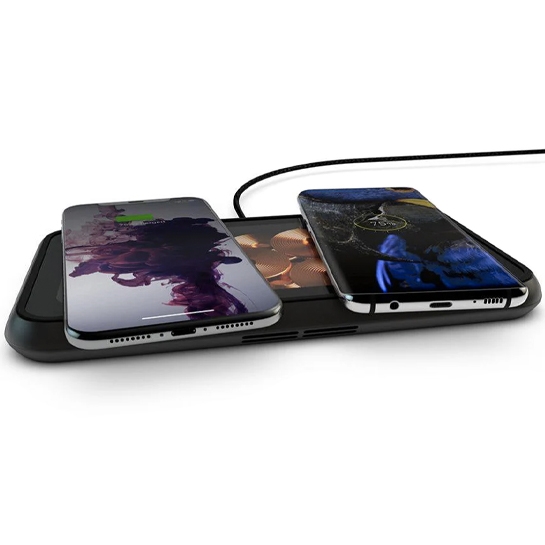 Бездротовий зарядний пристрій ZENS Liberty Glass Wireless Charger 30W Black - ціна, характеристики, відгуки, розстрочка, фото 3