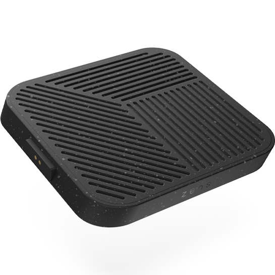Бездротовий зарядний пристрій ZENS Modular Single Wireless Charger with Wall Charger Black - ціна, характеристики, відгуки, розстрочка, фото 1