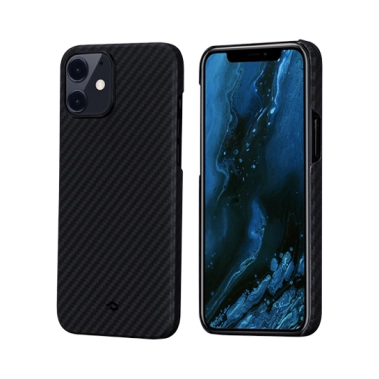 Чехол Pitaka MagEZ Twill Case for iPhone 12 Mini Black/Grey - цена, характеристики, отзывы, рассрочка, фото 1