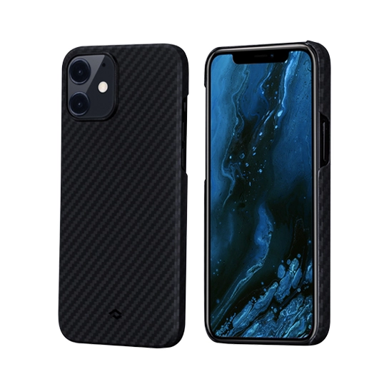 Чехол Pitaka MagEZ Twill Case for iPhone 12 Mini Black/Grey
