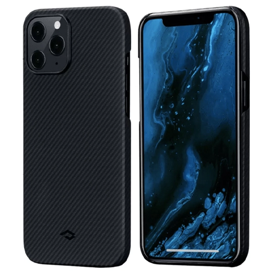 Чохол Pitaka MagEZ Twill Case for iPhone 12 Pro Max Black/Grey