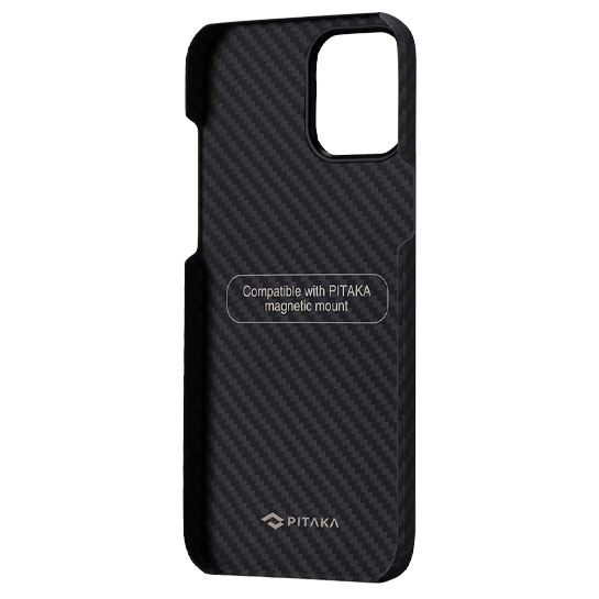 Чохол Pitaka MagEZ Twill Case for iPhone 12 Pro Max Black/Grey - ціна, характеристики, відгуки, розстрочка, фото 2