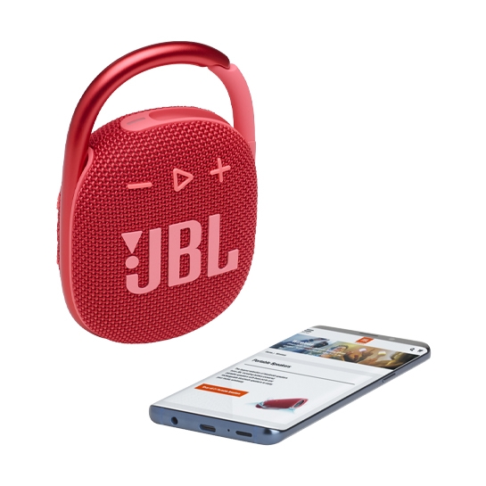 Портативна акустика JBL Clip 4 Red - ціна, характеристики, відгуки, розстрочка, фото 6
