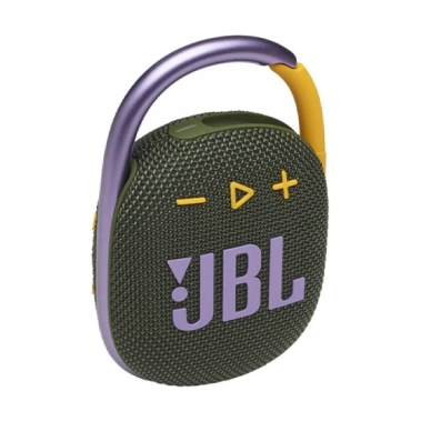 Портативная акустика JBL Clip 4 Green - цена, характеристики, отзывы, рассрочка, фото 1