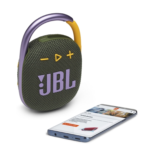 Портативная акустика JBL Clip 4 Green - цена, характеристики, отзывы, рассрочка, фото 6