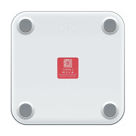 Електронні ваги Xiaomi YUNMAI S Smart Scale White - ціна, характеристики, відгуки, розстрочка, фото 2
