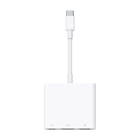 Адаптер Apple USB-C Digital AV Multiport Adapter (4K) - ціна, характеристики, відгуки, розстрочка, фото 1