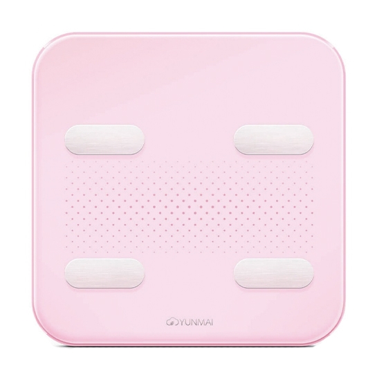 Електронні ваги Xiaomi YUNMAI S Smart Scale Pink - ціна, характеристики, відгуки, розстрочка, фото 1