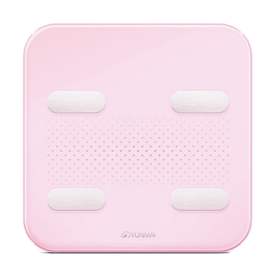 Электронные весы Xiaomi YUNMAI S Smart Scale Pink
