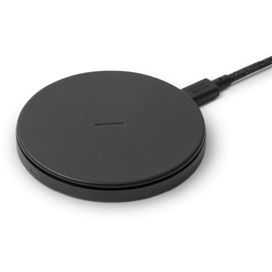 Бездротовий зарядний пристрій NATIVE UNION Drop Classic Leather Wireless Charger Black - ціна, характеристики, відгуки, розстрочка, фото 2