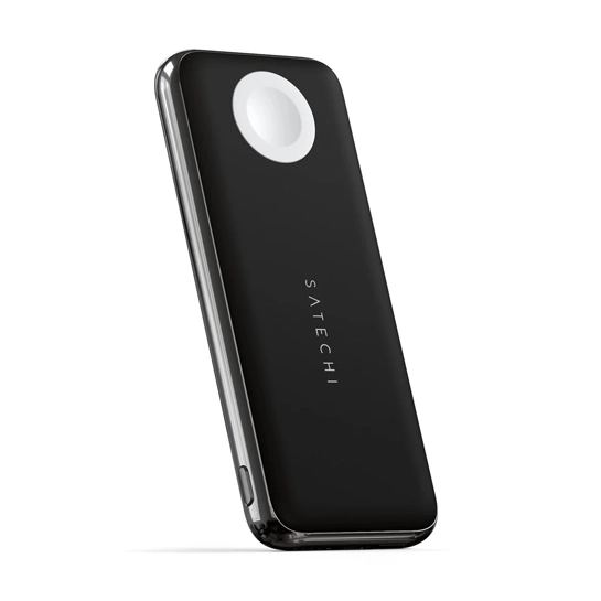 Внешний аккумулятор Satechi Quatro Wireless Charger 10 000 mAh Space Gray