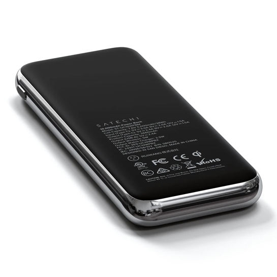 Внешний аккумулятор Satechi Quatro Wireless Charger 10 000 mAh Space Gray - цена, характеристики, отзывы, рассрочка, фото 3