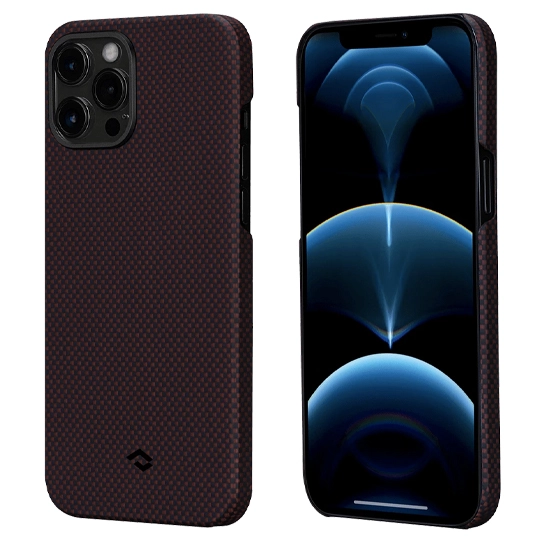 Чохол Pitaka MagEZ Plain Case for iPhone 12 Pro Max Black/Grey