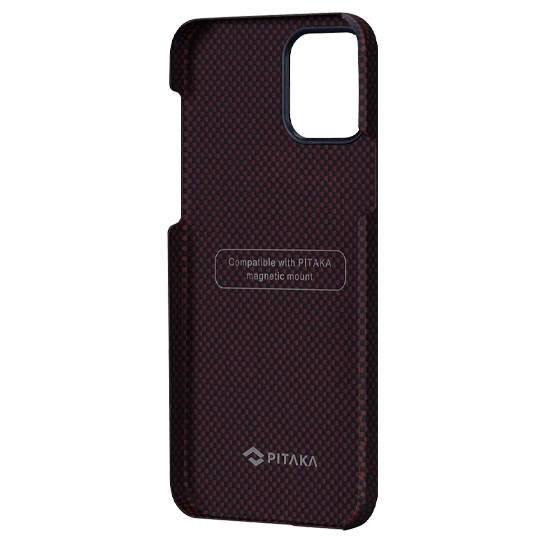 Чехол Pitaka MagEZ Plain Case for iPhone 12 Pro Max Black/Grey - цена, характеристики, отзывы, рассрочка, фото 2