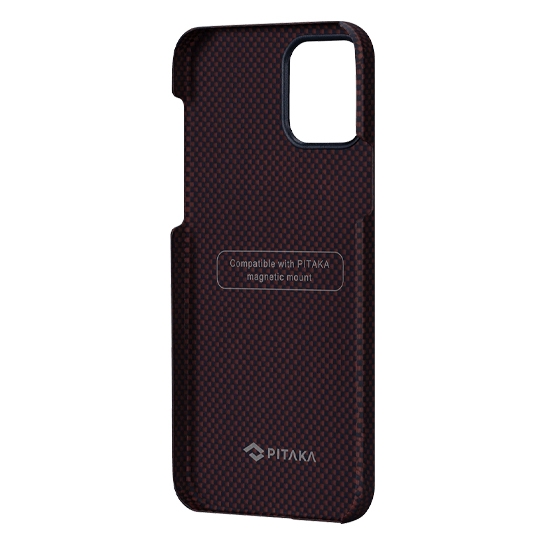 Чохол Pitaka MagEZ Plain Case for iPhone 12 Pro Black/Red - ціна, характеристики, відгуки, розстрочка, фото 2